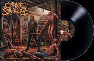 Carnal Savagery- Graveworms, Cadavers, Coffins and Bones