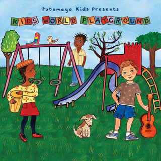 the album cover for Putumayo Kids Presents Kids World Playground / Var - Putumayo Kids Presents Kids World Playground / Var