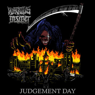 the album cover for Furious Descent - Judgement Day