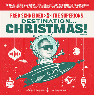 the album cover for Schneider, Fred / Superions - Destination Christmas