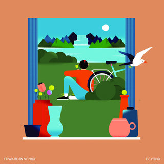 the album cover for Edward in Venice - Beyond