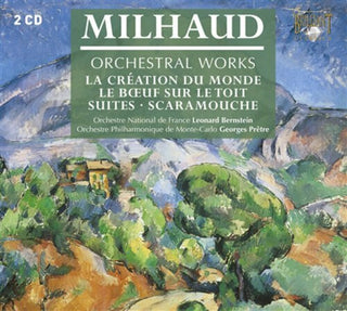 the album cover for D Milhaud - Milhaud: Bernstein/Beroff/Collard (Uk)