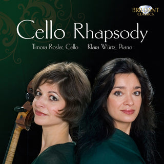 the album cover for Timora Rosler - Rhapsodie Pour Violoncelle