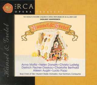 the album cover for Kurt Eichhorn - Hansel & Gretel