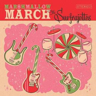 Surfrajettes- Surfrajettes Marshmallow March / All I Want For Christmas Is You       Single