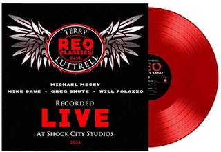 the album cover for Reo Classics Band / Terry Luttrell - Recorded Live At Shock City Studios 2024 (Red)