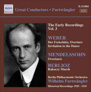 the album cover for Wilhelm Furtwangler & Berlin - Early Recordings Vol. 3