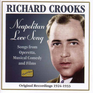 the album cover for Richard Crooks - Neapolitan Love Song (1924-33)