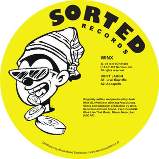 the album cover for Winx - Don't Laugh (Richie Hawtin Remix)