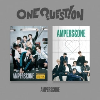 the album cover for Ampers&One - One Question - Random Cover - incl. 64pg Photobook, Photo Print, Bookmark, Logo Sticker, Unit Photocard, Selfie Photocard + Fold