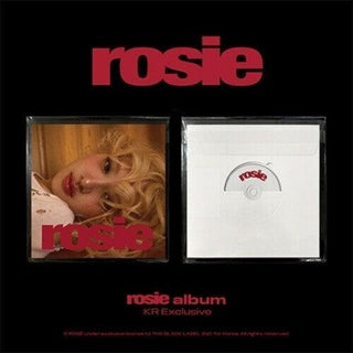 Rose- Rosie - Korean Exclusive Version - incl. Premium Cover Postcard, 3 Postcards, 2 Photocards, Korean Photocard + Korean Poster (PREORDER)