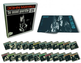 John Mayall- Second Generation: Live Magic 1968-1993 - 30CD Box Set with 120pg Hardbook Book (PREORDER)