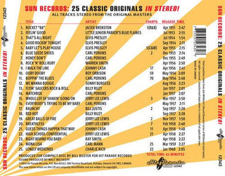 Various Artists- Sun Records: 25 Classic Originals in Stereo! (Various Artists)