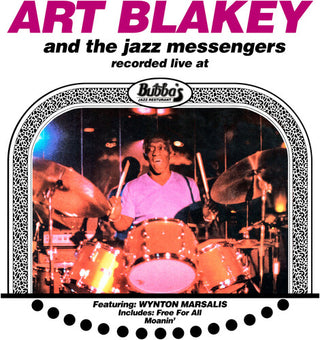 Art Blakey and The Jazz Messengers- Live At Bubba's 1980 - Clear Violet Colored Vinyl