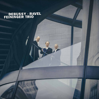 the album cover for Feininger Trio - Debussy & Ravel