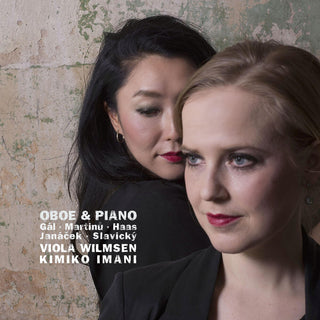 the album cover for Haas / Viola Wilmsen / Imani,Kimiko - Haas: Oboe & Piano