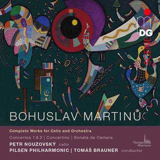 the album cover for Bohuslav Martinu / Nouzovsky,Petr / Brauner,Tomas - Martinu: Complete Works For Violoncello & Orchestra