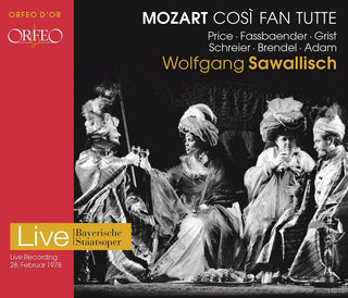 the album cover for MARGARET PRICE - Cosi Fan Tutte