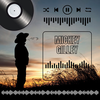the album cover for Mickey Gilley - Mickey Gilley - Live! (Mod)