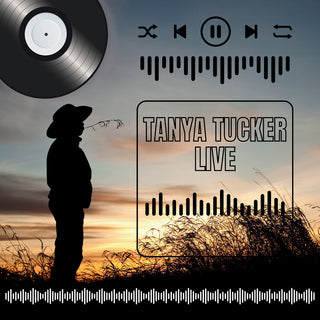 the album cover for Tanya Tucker - Tanya Tucker - Live! (Mod)