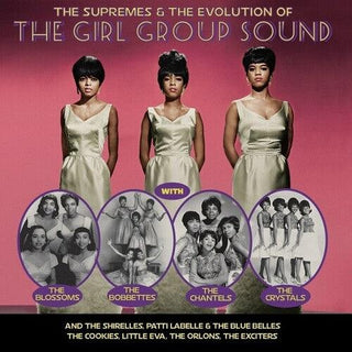 Supremes & the Evolution of the Girl Group Sound- Supremes & The Evolution Of The Girl Group Sound / Various - 140gm Pink & Black Marble Vinyl