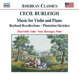 the album cover for C. Burleigh - Music for Violin & Piano