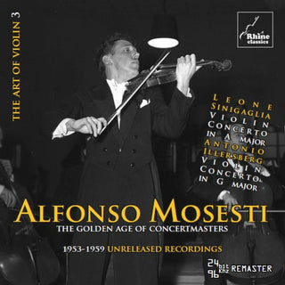 the album cover for Illersberg / Alfonso Mosesti - Illersberg: Art Of Violin 3