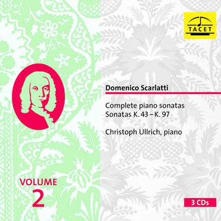 the album cover for Scarlatti / Christoph Ullrich - Scarlatti: Complete Piano Sonatas Sonatas Volume 2