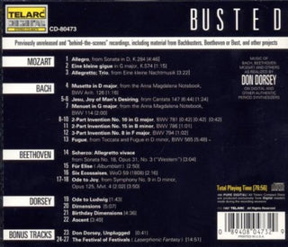 the album cover for DON DORSEY - Busted