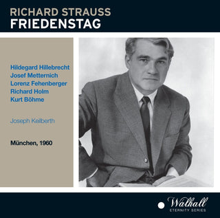 the album cover for R Strauss - Friedenstag
