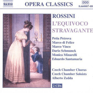 the album cover for V. BELLINI - L'equivoco Stravagante