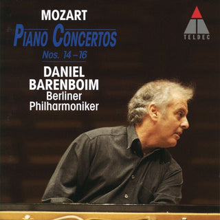 the album cover for W.A. Mozart - Piano Concertos 14-16