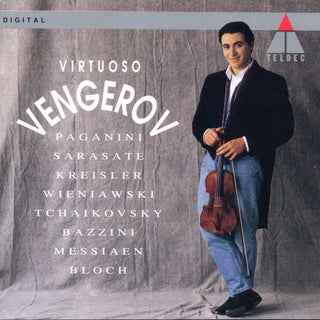 the album cover for MAXIM VENGEROV - Virtuoso Vengerov