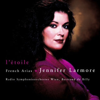 the album cover for Jennifer Larmore - L'etoile: French Arias