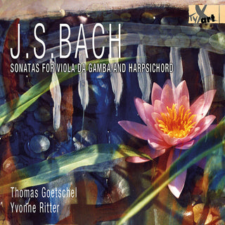 the album cover for J Bach .S. / Goetschel / Ritter - Sonatas For Viola Da Gamba & Harpsichord, Bwv