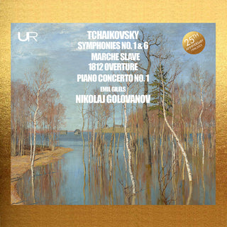the album cover for Tchaikovsky / Golovanov / Giles - Symphonies Piano Concerto