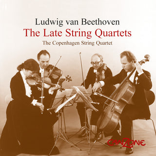 the album cover for Copenhagen String Quartet - Beethoven: The Late String Quartets