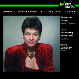 the album cover for Schoenberg / Lange / Bertelsen - Lieder