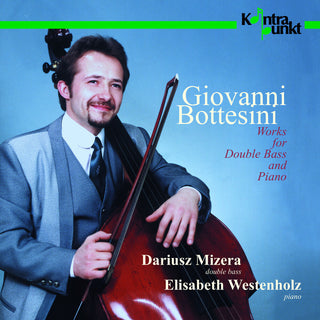 the album cover for Dariusz Mizera - Works For Double Bass & Pian