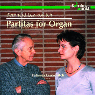 the album cover for Katarina Lewkovitch - Partitas For Organ