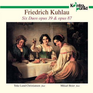 the album cover for Toke Lund Christiansen - Six Duos Op. 39 & Op. 87