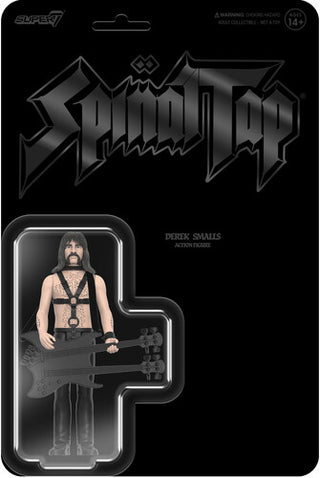 Super7: Spinal Tap ReAction Figures Wv2 - Derek Smalls (None More Black)