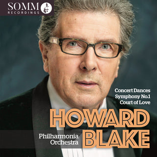 the album cover for Blake / Philharmonia Orchestra - Orchestral Music