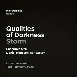 the album cover for Tonnesen / Ensemble Syd / Nordica - Qualities Of Darkness