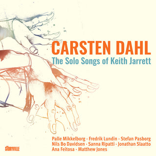 the album cover for Carsten Dahl  / Young,Victor - Solo Songs Of Keith Jarrett