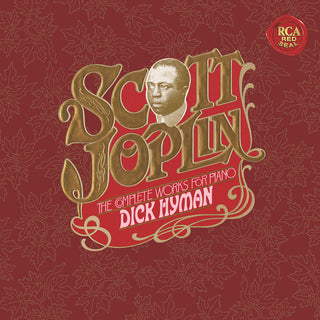 the album cover for Scott Joplin  / Hyman,Dick - Complete Works For Piano