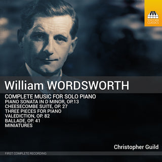 the album cover for Wordsworth / Guild - Complete Music For Solo Piano