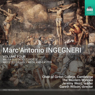 the album cover for Ingegneri / Lassus / Kennedy - Marc Antonio Ingegneri, Vol. 4 - Missa Gustate
