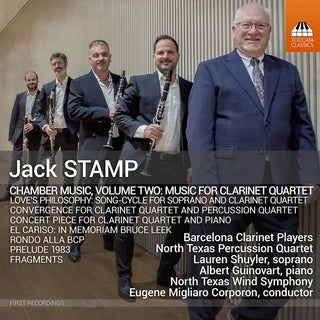 the album cover for Stamp / Barcelona Clarinet Players - Chamber Music Vol. 2