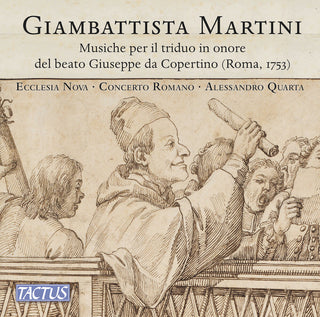 the album cover for Martini / Alessandro Quarta / Concerto Romano - Musiche Per Il Triduo In Onore